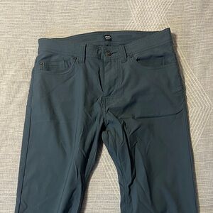 Prana Stretchy chinos. 31 waist 36 length